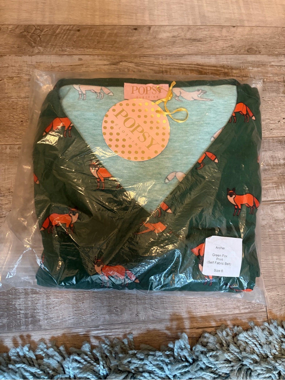 Popsy Clothing Fox Print Dress